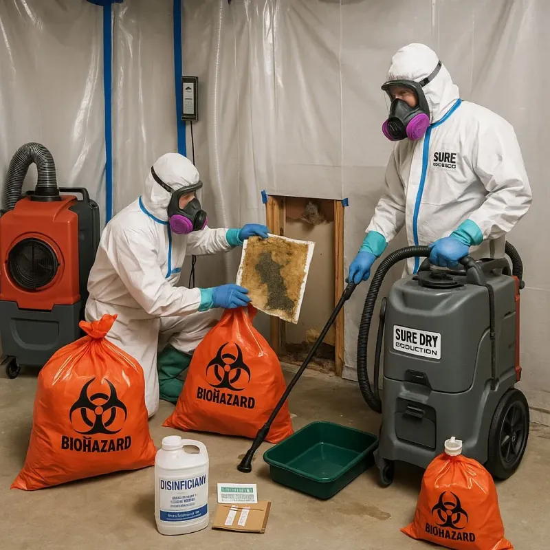 Contaminated Water Handling Protocols process in Burns, TN