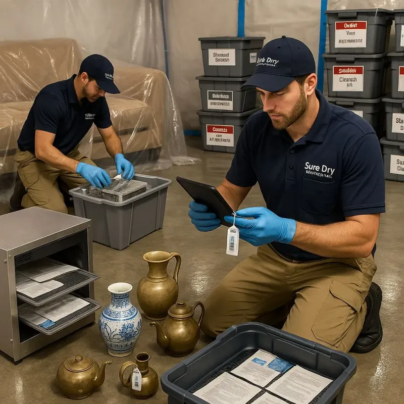 Content Protection and Restoration process in Burns, TN